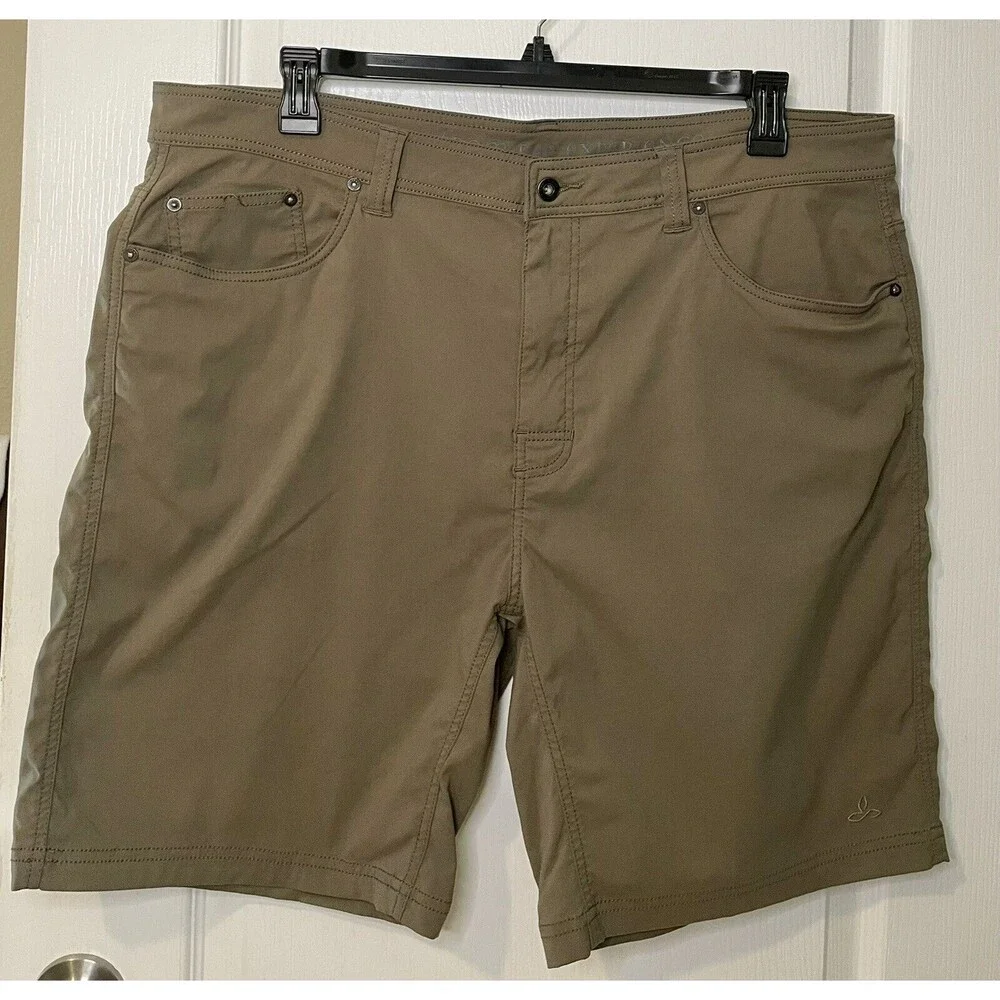 PrAna Brion Men’s Short Size 40W/9L Brown